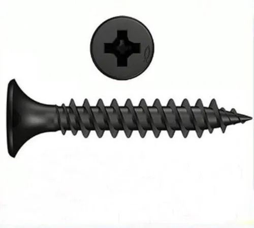 Black Round Polished Sharp Strong Anti-Corrosive Mild Steel Drywall Screw