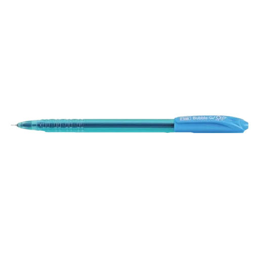 Sky Blue 12 Gram 5.8 Inches Light Weight Plastic And Ink Gel Pen For Writing 