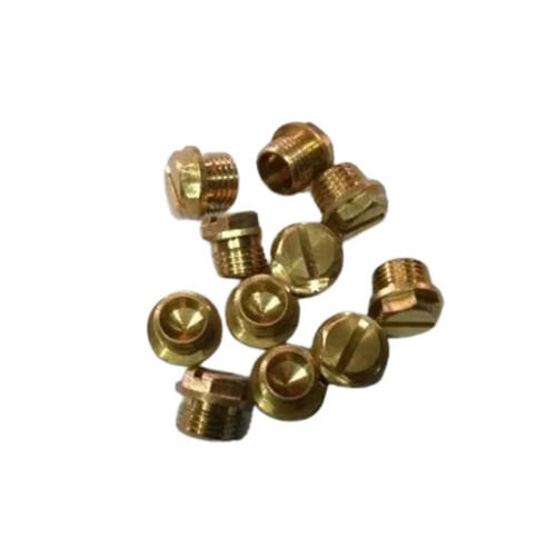 Golden 16 Mm Thick Rust Proof Polished Finished Industrial Brass Hex Nut