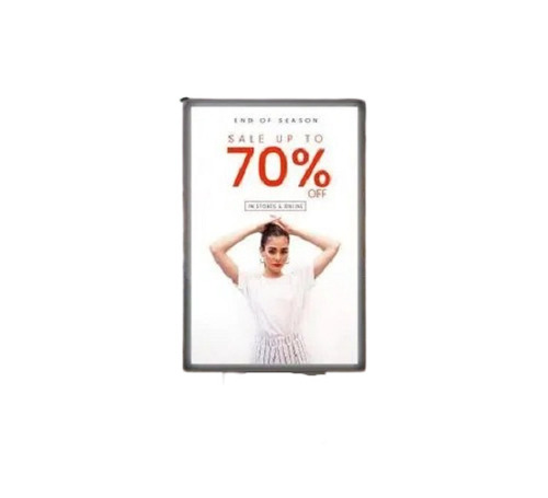 बिजनेस प्रमोशन के लिए मल्टी कलर 220 वोल्ट और 12 वॉट इलेक्ट्रिक वाटरप्रूफ ऐक्रेलिक बैकलिट फ्लेक्स