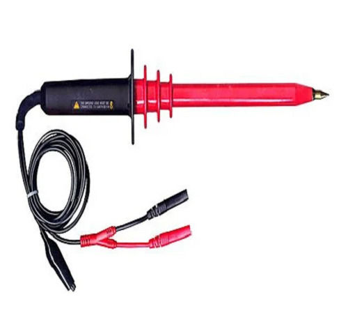 Red 35 X 7.5 X 7.5 Cm High Voltage Probe With Ip65 Protection Level