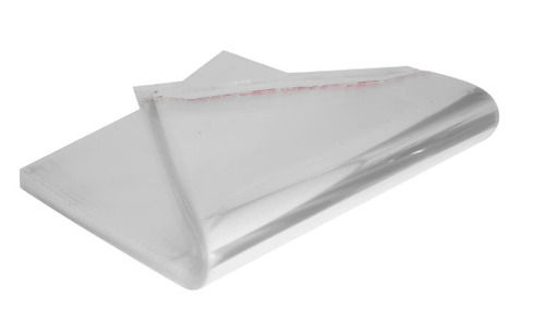 5 Inch Long Embossing Surface Transparent Laminated Pvc Plastic Bopp Bags 