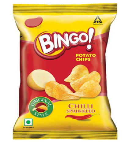 90 Gram Spicy And Tangy Potato Chips Processing Type: Baked