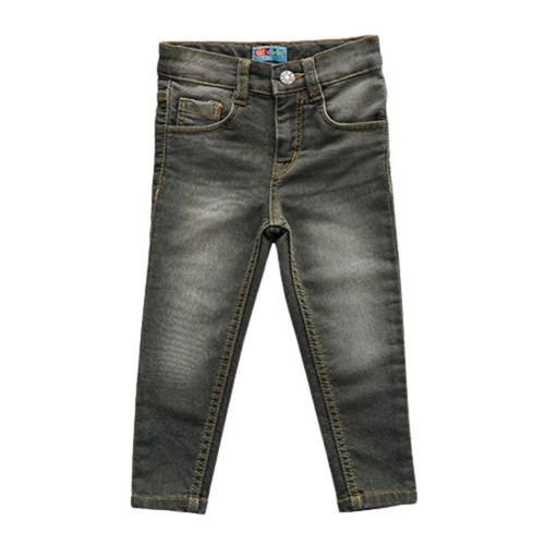 Comfortable And Slim Fit Casual Wear Dyed Denim Jeans For Kids