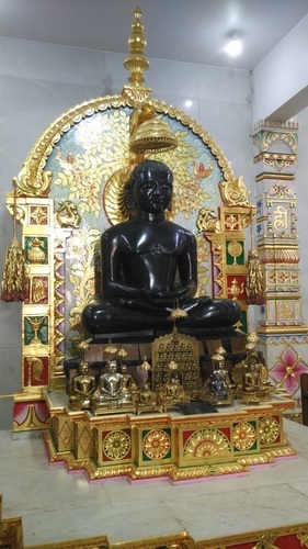 Jain Mahaveer Marble Statue