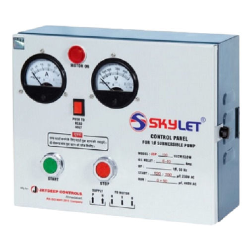 Paint Coated Aluminum Single Phase Control Panel With Ip65 Protection Dimension(L*W*H): 25 X 25 X 11  Centimeter (Cm)