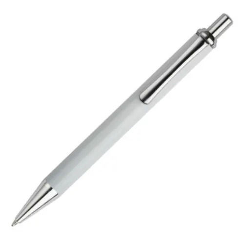 Rust Proof Plain Round Stainless Steel Promotional Pen For Writing 