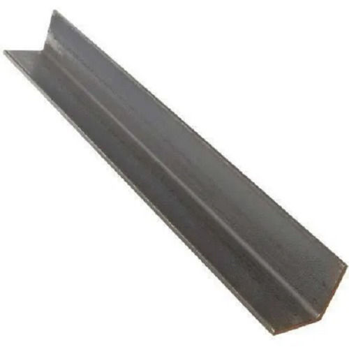 Silver 10 Meter Long 5 Mm Thickness Galvanized Finish Mild Steel L-Shape Angles