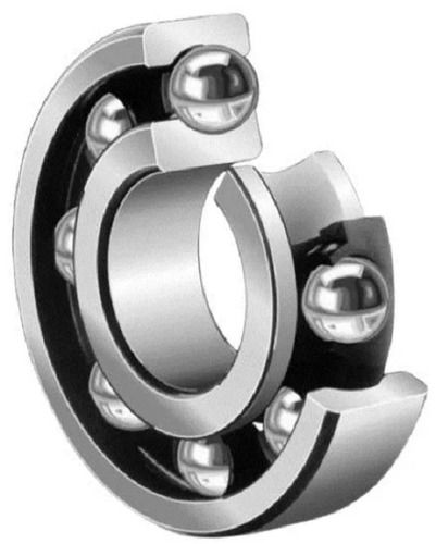 Silver 10 Mm Solid Sleeve Deep Groove Ball Bearing For Industry