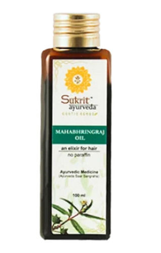 100 Ml Easy To Apply Reduce Hair Fall Mahabhringraj Oil