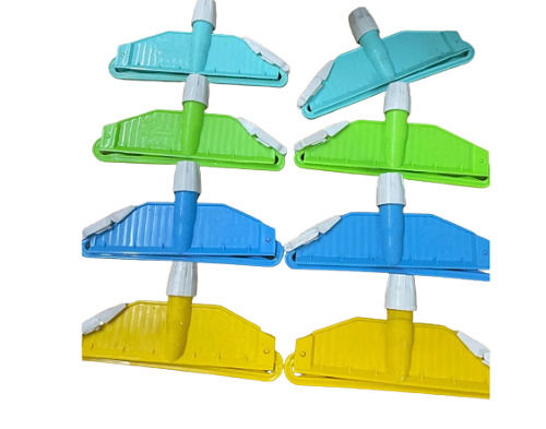 Multicolor 11 Inch Plastic Clip Mop Double Lock For Cleaning