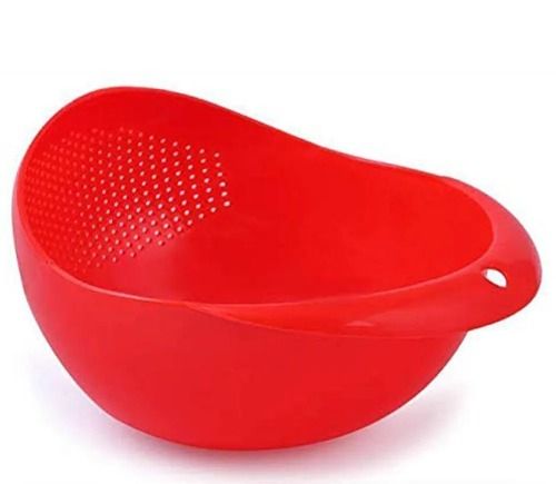 Red 4.5 Mm Thick Dishwasher Safe Color Coated Pvc Plastic Kitchenware