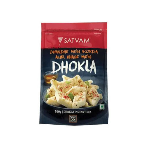 500 Gram No Additives And Preservatives Spicy Taste Dhokla Mix