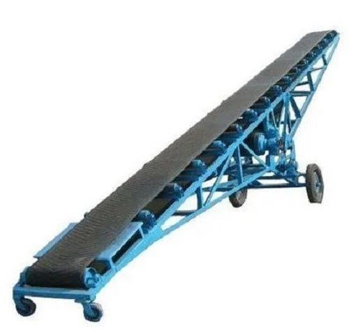 55kg Load Capacity 220 Volt Mild Steel Reciprocating Vertical Belt Conveyors