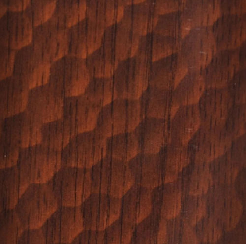 Brown 7X3 Feet 3 Mm Thick Matte Finish Environment Friendly Wood Laminates For Furniture