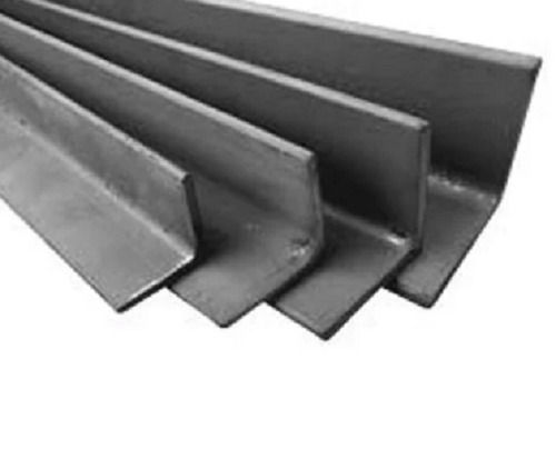 Silver 8 Meter Length L Shape Galvanized Ms Angles For Constructional Purpose