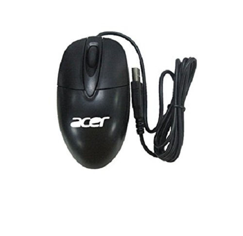 Black Abs Plastic 2 Figer Keys Ball Tracking Usb Interface Optical Mouse For Computer 