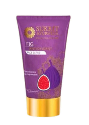 Gel Antioxidants Rich Deep Cleansing Ayurvedic Facial Scrub For Adults