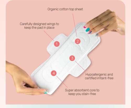 Ladies Anti Bacterial And Super Absorbent Hygienic Sanitary Pad