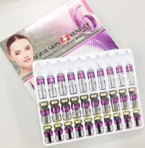 Liquid Form Skin Whitening Glutathione Injection Pack Of 30