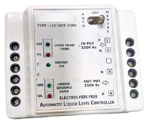 Ultrasonic Sensor Automatic Water Level Controller For Tanks