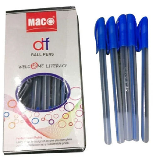 15 Cm Size Round Plastic Plain Ball Pen