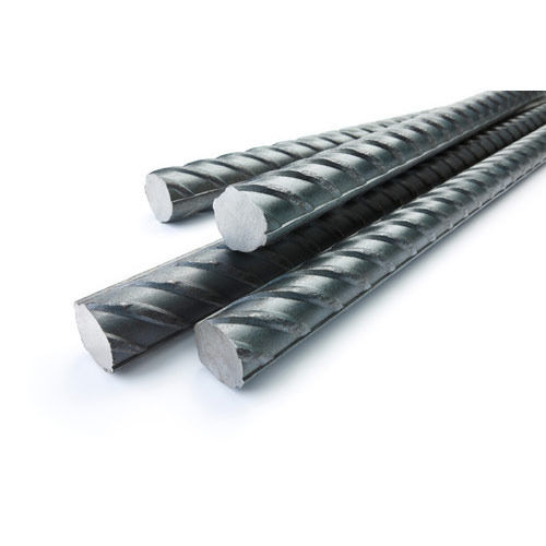 15 Foot Long And 3 Mm Thick Galvanized Surface Hot Rolled Tmt Steel Bar Application: Construction