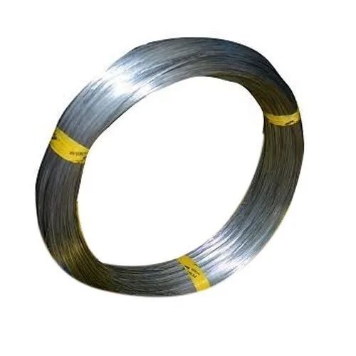 Silver 30 Meter Long Galvanized Iron Wire For Construction