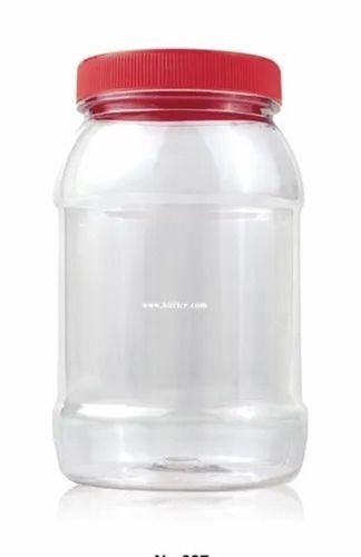 400 Grams Transparent Plastic Jar With Screw Cap