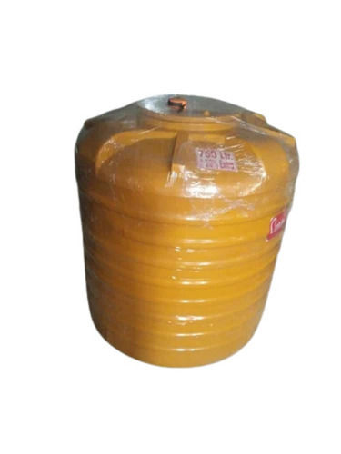 Yellow 750 Liter 6 Mm Thick 34 Inch Round Polyvinyl Chloride Water Tank 