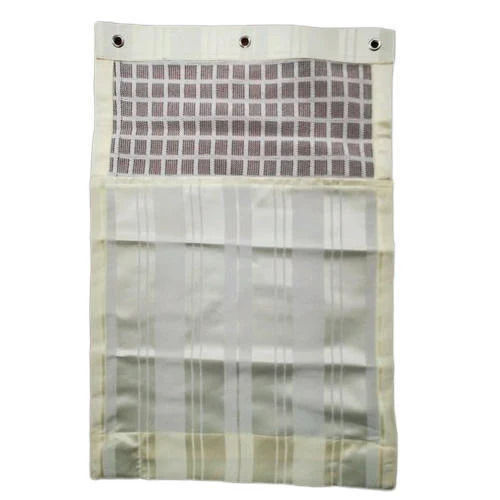 White Embroidered Shrink-Resistant Nonwoven Technique Pvc Curtain For Hospital 