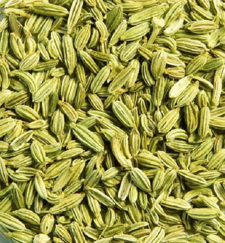 Green Free From Impurities Dried Granule Form Fennel Seed