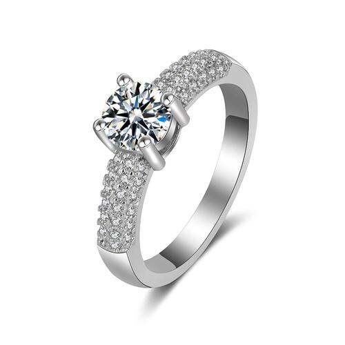 Ladies Diamond Studded Rings For Daily And Gift Purpose