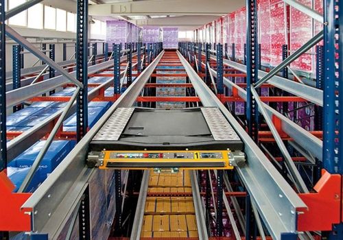 Radio Shuttle Pallet Racking System For Industrial Storage