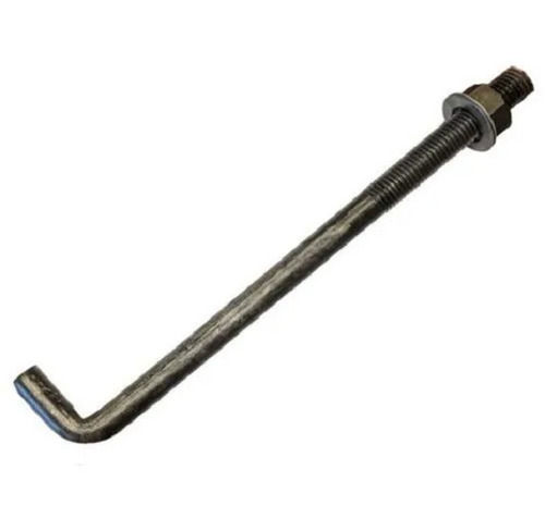 Round Galvanized Surface Mild Steel Foundation Bolts