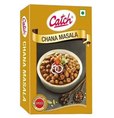 Brown 100 Gram Fine Ground Dried And Pure Chana Masala With 12 Month Shelf Life 