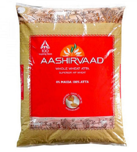 100% Pure Natural Aashirvaad Flour Wheat Atta For Cooking 