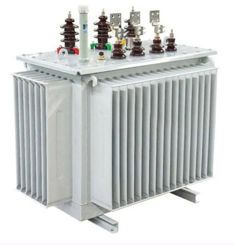 1130X890X1140 Mm Mild Steel And Copper Three Phase Power Distribution Transformer  Efficiency: High