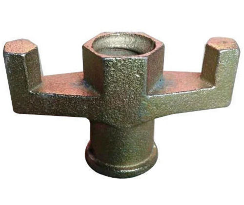 Grey 16 Mm Cast Iron Powder Coated Wing Nut For Industries