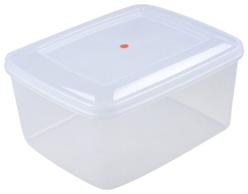 18x14x9.5 inches Square Stackable Transparent PVC Plastic Container