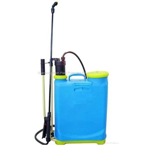 Blue 395X225X530 Mm 16 Liters Manual Knapsack Power Sprayer