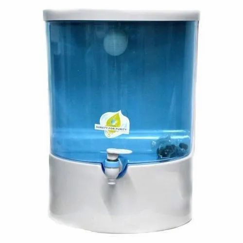 7.1 To 14 Liter Capacity Wall Mounted Plastic Body Ro Water Purifier