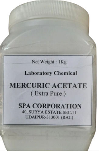 90% Pure Mercuric Acetate - White Ash %: 9%