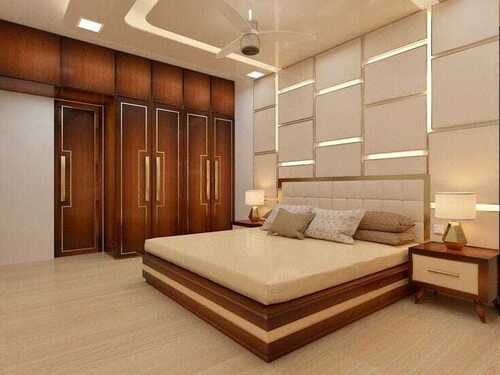 Brass Bedroom Interior Designer Service For Home And Decoration