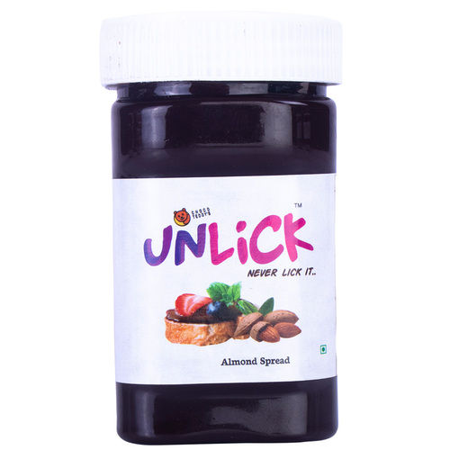 Choco Teddy's Unlick Chocolate Spread Low Fat Almond Spread - Pack of 1-150 g
