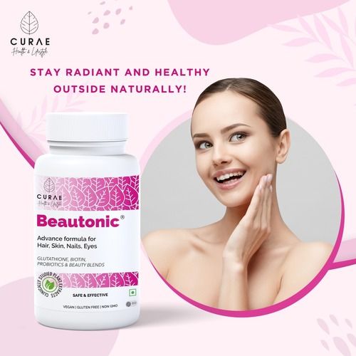 Glutathione Biotin And Probiotics Tablets For Hair, Skin, Nails And Eyes