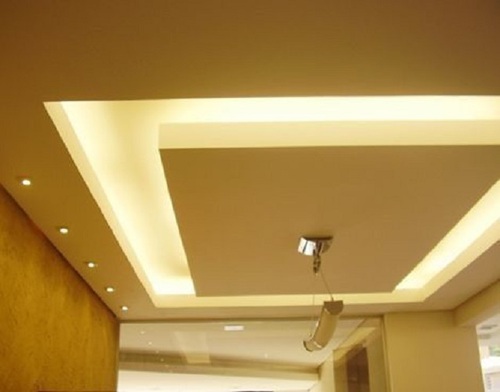 Less Rigid High Impact Smooth Matt Finish Pvc False Ceiling Application: Home And Offices