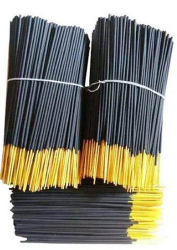 Straight Round And Smooth Charcoal Bamboo Incense Sticks - 8 Inch Length