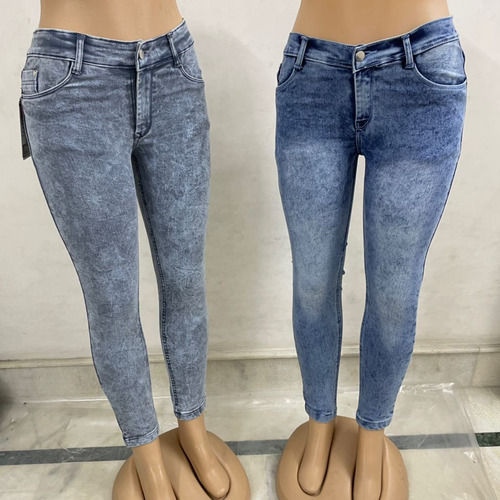 Women Skinny Fit Comfortable High Stretch Jeans