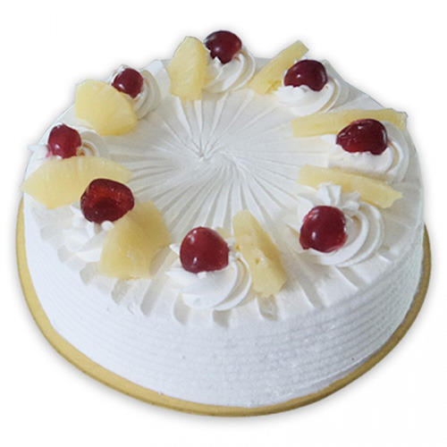  स्वादिष्ट और स्वादिष्ट स्वादिष्ट गोल आकार का स्वीट क्रीम केक 